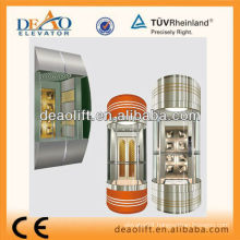 Hot sale DEAO Machine Roomless Panoramic Elevator